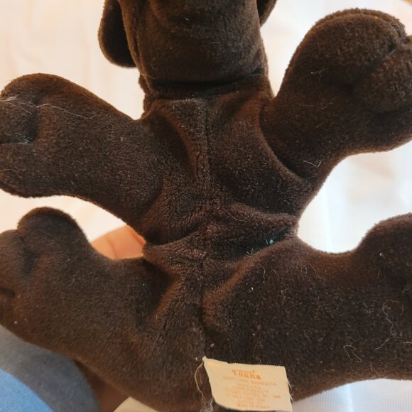 Vintage 1985 Pound Puppies Brown Hound by Tonka Toys - Picture 4 of 6